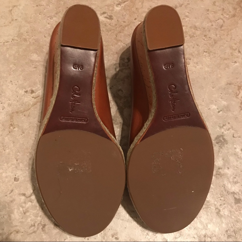 COLE HAAN NWOT Leather Wedges with Nike Air Soles! - Picture 3 of 7